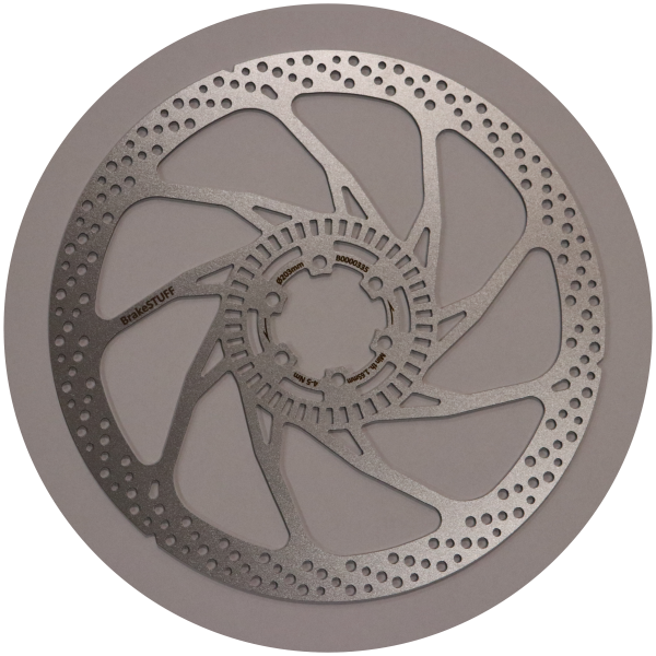 203mm Bremsscheibe XT-Design 6-Loch (IS2000) • DJY Avinox M1 Sensorring