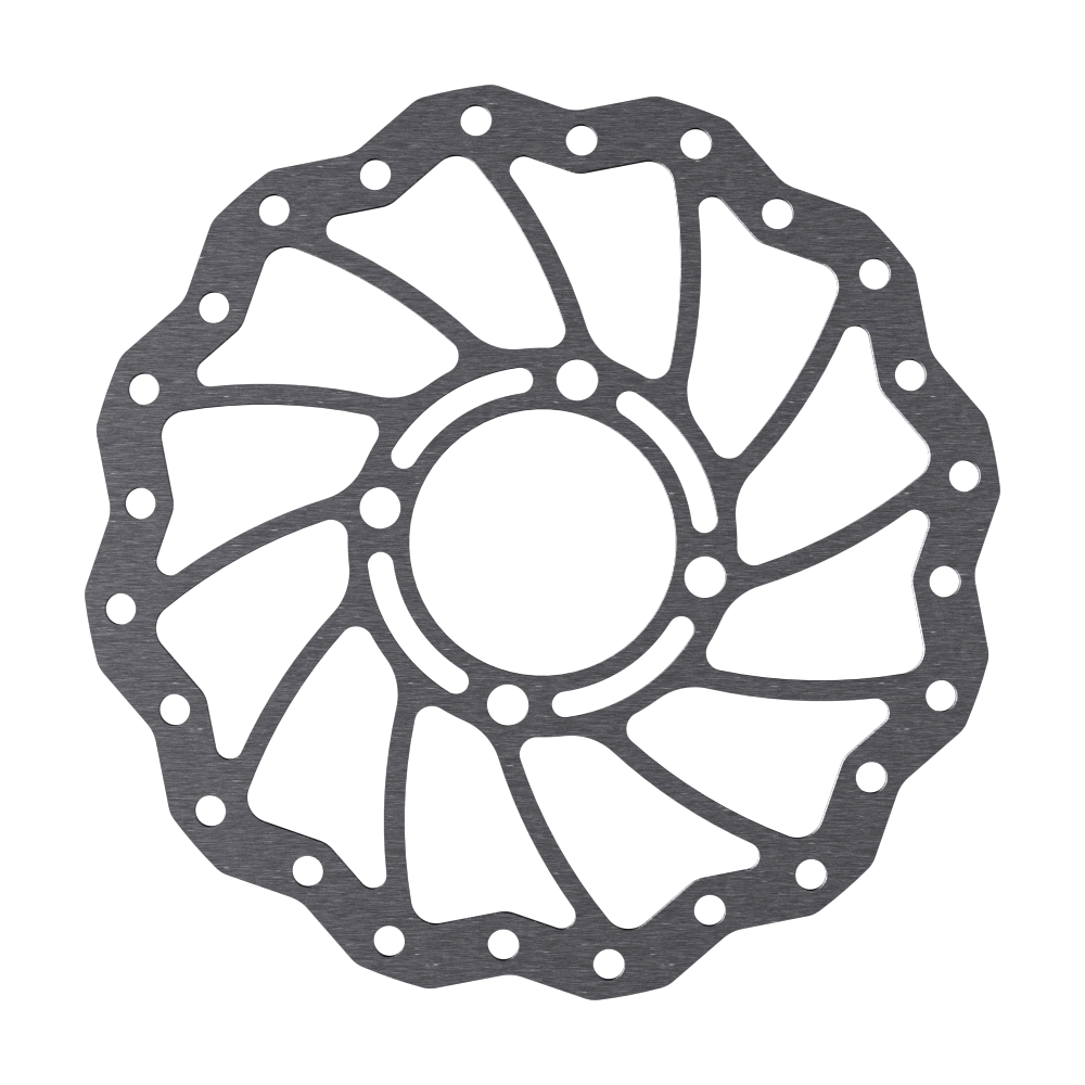 Disc Rotor in Wave Design for Rohloff Hubs, 4Hole BrakeStuff